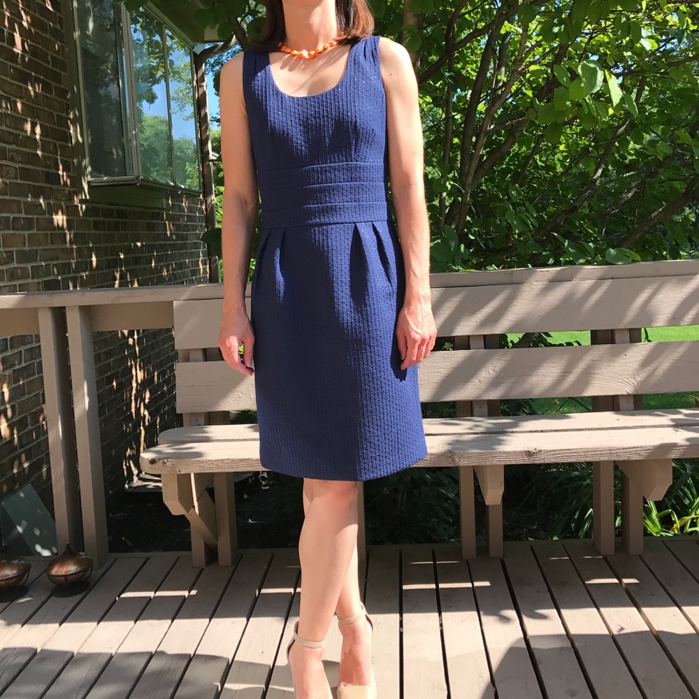 Banana Republic Navy Sheath Dress